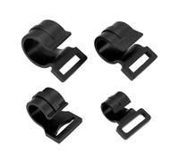 VGOL Lot de 40 clips de fixation pour poteaux de tente - Pièce de rechange - 12 mm, 17 mm, 19 mm, 24 mm - En plastique - Convient pour le camping en plein air