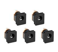 VGOL Lot de 5 adaptateurs de prise jack 5,5 x 2,1 mm CC 30 V/0,5 A de rechange pour prise CC à 3 broches compatible avec les pédales à effet Boss