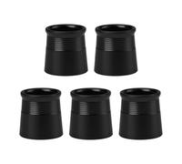 VGOL Lot de 5 Bagues de Club de Golf Noir et Or en Alliage d’Aluminium Compatible avec Taylormade PING PXG 0.370