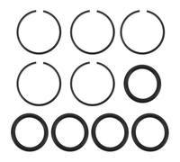 VGOL Lot de 5 bagues de retenue de douilles et joints toriques pour pistolet à choc 25,4 mm