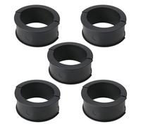 VGOL Lot de 5 paires d'entretoises pour guidon de vélo - Conversion d'entretoises de 31,8 mm à 25,4 mm - Compatible avec support GUB - 12 x 25,4 mm