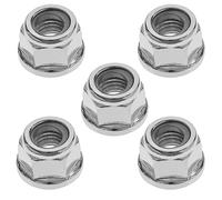 VGOL Lot de 5pcs Écrous de Boulon Lame de Brosse à Filetage à Gauche M12x1.5 Compatible avec Stihl FS300 FS350 FS400 FS450 FS480 Accessoires d'outils Électriques d'extérieur