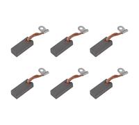 VGOL Lot de 6 balais de charbon de démarrage 32 x 13 x 9 mm compatibles avec Deutz F1L514 Compatible avec Hanomag R19