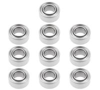 VGOL Mr63-Zz Lot de 10 roulements de voiture 3 x 6 x 2,5 mm compatibles avec lames Align H1155 compatibles avec E-Flite EFLH1115L