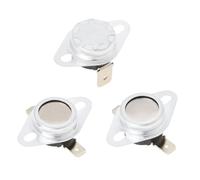 VGOL Pack de 3 Thermostats pour Sèche-linge Kit de Thermostat D'élément Chauffant OEM C00849189 Compatible avec Les Modèles I2D71WUK/ I2D81BUK/ I2D81SUK/ H2D71WUK/ H2D81WEUK