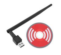 VGOL Transmetteur récepteur USB WiFi Adaptateur USB WiFi avec antenne à gain élevé 5dBi compatible avec Windows Vista XP 2000 Compatible avec Kali Linux