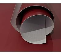 vgoltd Rouleau de papier contact autocollant en vinyle mat pour armoires de cuisine, armoire, porte de réfrigérateur, tables, tiroirs et armoire (rouge foncé, 30 x 100 cm)