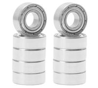 Vgoohobby Lot de 10 roulements à billes blindés en métal 5 x 11 x 4 mm compatibles avec Traxxas HPI Associated Tamiya Kyosho Arrma RC Crawler Car