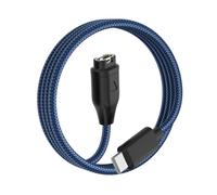 VGowosan Câble de charge en nylon pour montre Garmin Forerunner 55 255, Fenix 5 5S 5X Plus 6 6S 6X Pro 7 7S 7X, Vívoactive 3 4 4S, Approach S10 S40 S60, Venu Sq 2 Plus, Instinct