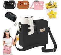 Vgpbphj Sac de Rangement pour Bouteille d'Eau Portable en Plein Air - Sac à Bandoulière pour Tasse Stanley avec 2 Bretelles Réglables