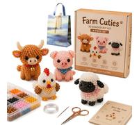 Vgpbphj Tiny 3D Beaded Animal DIY Kit, 2026 New 3D Beaded Animal Kit, Petite Handmade Art Bead Embroidery Kits, with Colorful Beads and Instructions for Teens, Adults & Creative Projects (#F)
