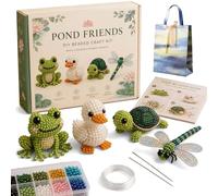 Vgpbphj Tiny 3D Beaded Animal DIY Kit, 2026 New 3D Beaded Animal Kit, Petite Handmade Art Bead Embroidery Kits, with Colorful Beads and Instructions for Teens, Adults & Creative Projects (#E)