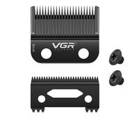 VGR 015 Lame de Rechange Professionnelle pour Tondeuse à Cheveux, Faible Échauffement, Résistante à l’Usure, Lames Revêtues DLC, Coupe Nette Sans Bourrage, Longue Durée de Vie