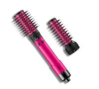 VGR 480 Brosse Soufflante 2 En 1, 1200W Brosse Chauffante Rotative, Rouge