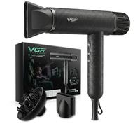 VGR 640 HD Seche Cheveux Diffuseur boucle Professionnel, Séchage Rapide | Seche Cheveux Diffuseur Avec Moteur BLDC 110000 Tr/Min, Trois Accessoires De Coiffage Magnétiques, Coque Aarrière Amovible