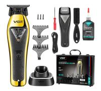 VGR 994 Vector Tondeuse à Cheveux Motorisée pour Homme, 10 000 Tr/min, Tondeuse à Barbe Professionnelle DLC T Blade pour Barbiers