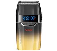 VGR Rasoir électrique pour homme - 9 000 tr/min - Batterie sans fil rechargeable USB-C de 150 minutes - Rasoir de barbier professionnel pour homme - Machine à raser pour barbe, visage, tête chauve