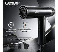 VGR seche cheveux professionnel diffuseur seche cheveux Sèche-cheveux Professionnel Sèche-cheveux à air pulsé Filaire Sèche-cheveux Moteur BLDC 110 000 tr/min Coiffage par ions négatifs Souffleur V-42