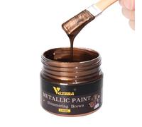 VGSEBA Peinture Acrylique Marron Métallisé, Résistant à la Décoloration, 100 ml - Pour Artisanat, Peinture sur Toile, Bois, Argile, Tissu - Idéale pour les Projets Artistiques et Fournitures Créatives