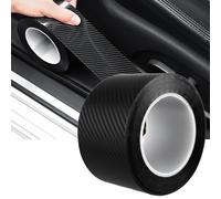 VGTDCDT 1 Rouleau Protection Seuil de Porte pour Tesla Model Y Juniper 2025 2026, Film Carbone Adhésif Anti-Rayures Protection Pare-Chocs Auto Accessoire,5m