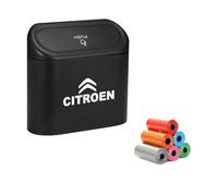 VGTDCDT 2 Pièce Petite Poubelle de Voiture pour Citroen C3 Aircross II e 44 kWh 2024 -, avec 150 Sacs Poubelles Boîte de Rangement de Voiture Suspendue Portable