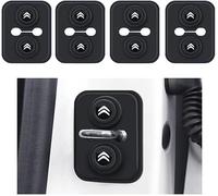 VGTDCDT 4 Pièces Couvercle de Serrure de Porte Voiture pour Citroen C5 III Tourer 2008-2017, Capuchon de Protection en Silicone pour Serrure de Porte de Voiture