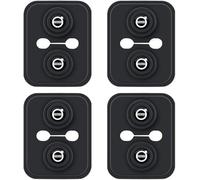 VGTDCDT 4 Pièces Couvercle de Serrure de Porte Voiture pour Volvo V40 V60 V90 S60 S90 XC40 XC60 2020-2022, Capuchon de Protection en Silicone pour Serrure de Porte de Voiture