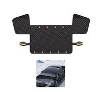 VGTDCDT Couverture Pare Brise Voiture pour BYD M6 2010-2013 Multi-Purpose Vehicle, Couverture de Fenêtre de Voiture Hiver,Protege Pare Brise Givre,Magnétique,Black-157 * 120cm