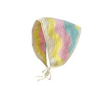 VGUEMVGW Bandanas à cheveux floraux, style mignon, pour femmes et filles, écharpe, bandana, bandana, tête en dentelle, Ondulation colorée jaune, Large