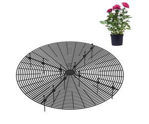 Vgvgaj 52 cm - Couvercle de Pot de Fleurs pour Chat - Grille de Protection du Sol - Protection ABS - pour Chiens et Chats - Protège Les bébés