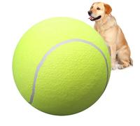 Vgvgaj Balle de Tennis géante de 24 cm pour Chiens - Balles de Tennis pour - Grandes balles géantes en Caoutchouc - pour Les terrains de Jeux pour Animaux de Compagnie - pour l'extérieur