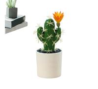 Vgvgaj Cactus Artificiel, Faux Cactus - Fausses de Cactus | Fausses succulentes décoratives pour étagère de Bureau d'intérieur, Petites artificielles pour la décoration de Magasin