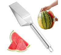 Vgvgaj Coupe-fruits pour pastèque, pastèque, trancheuse à , en acier inoxydable, avec protection contre la rouille, outil de cuisine multifonction pour le commerce et l'extérieur
