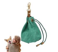 Vgvgaj Hundeleckerli - Porte-collation d'extérieur - Sac alimentaire - Porte-clés d'entraînement pour chien - Pour la randonnée, le camping, la marche, le jogging, la viande sèche, le poulet, le bœuf