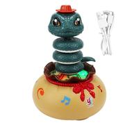 Vgvgaj Jeux de danseurs pour petits enfants | Jouet électrique avec lumières et musique,Serpent rotatif avec lumières et musique pour enfants maison école maternelle
