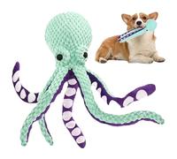 Vgvgaj Jouet Poulpe pour Chien - Peluche Chien Octopus Jouet à Mordiller | Jeu Interactif De Dentition avec Son Couchant pour Piscine Intérieure Plage Et Temps De Jeu