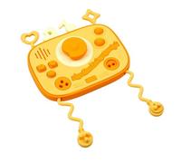 Vgvgaj Tableau d'Activités pour,Puzzle d'entraînement à la motricité Fine | Activités sensorielles,pour garçons et Filles de 1 à 3 Ans, Concentration et émotions Avion préscolaire