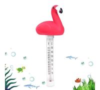 Vgvgaj Thermomètre Pour Piscine Flamingo Thermomètre Flottant Animale Avec Grand Écran Design Forme Animale Résistent Aux Chocs Et À Eau Pour Étangs À Poissons Et Bassins Jardin Extérieur