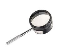 VGVSBG Loupe avec - Loupe portative éclairée - Pièce de Monnaie éclairée, Lecteur de Pages - Loupe de bijoutier, Boucle - Grande, Grande Aide à la Lecture