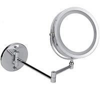 VGVSBG Miroir de Maquillage Miroir de Maquillage avec 16 lumières Blanches LED Miroir de Maquillage 10x grossissement de comptoir de Bureau 8 Pouces Miroir cosmétique