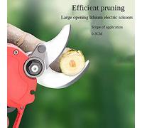 VGVSBG Sécateur électrique Professionnel sans Fil, Ciseaux électriques Portables 21 V 30 mm, sécateur pour Arbres fruitiers, sécateur de Jardin à Batterie au Lithium