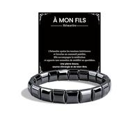 VGWON Cadeau pour Fils, Bracelet à Mon Fils, Cadeau Anniversaire ado Garcon