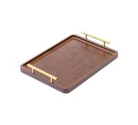 VGy592 Plateaux de cuisson vintage élégants pour une utilisation en intérieur - Demi design parfait pour le divertissement et la cuisine à la maison (B, 36 x 23,5 x 1,5 cm)