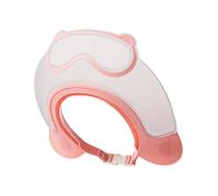 VGy854 Bonnet de douche pour enfants de 0 à 9 ans, forme de mer mignonne qui rend le bain de bébé plus important (blanc) VGy854 (25 cm)