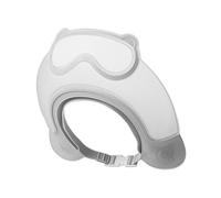 VGy854 Bonnet de douche pour enfants de 0 à 9 ans, la forme mignonne de mer rend le bain de bébé plus important (blanc, VGy854 (gris, 25 cm)
