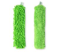 VHAYR Recharges Nettoyant pour vitres | Pièces de rechange pour nettoyer les vitres | Recharge en microfibre et recharge de chenille (2 pièces de rechange)
