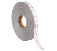 VHB 3M Ruban Adhésif Mousse Double Face 4941P, Gris, 19 mm x 3 m, 1.1 mm | Excellente Adhésion à la Plupart Des Métaux, Le Polycarbonate Et ABS, 1 Rouleau