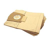 vhbw 10 sacs papier pour aspirateur robot aspirateur multi-usages Siemens 1700, 1810, 440, 461 410 / 461410, Black Energy, Blue Motion, BSN 1600