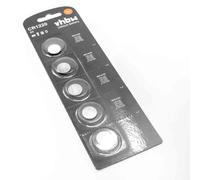 vhbw 100x batterie Lithium piles boutons (20x 5le pack) type CR1220 3V convient pour les appareils auditifs, montres, clés de voiture etc.