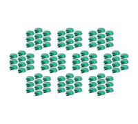 vhbw 100x NiMH pile bouton de remplacement pour type 1/V80H 2 épingles 80mAh 1,2V convient pour les batteries de modélisme etc.
